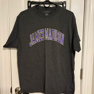 Champion Dark Gray James Madison Men's Tee